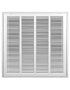 Rejilla de Filtro de Aire de Retorno Fancat 20x20 Acero Blanco