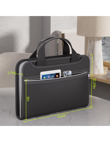 Carpeta Acordeón Ignífuga Tamfile 13 Bolsillos con Asa