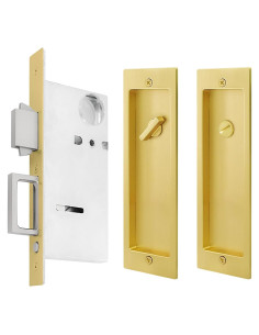 Cerradura de Privacidad Senharvest para Puerta Corredera Oro