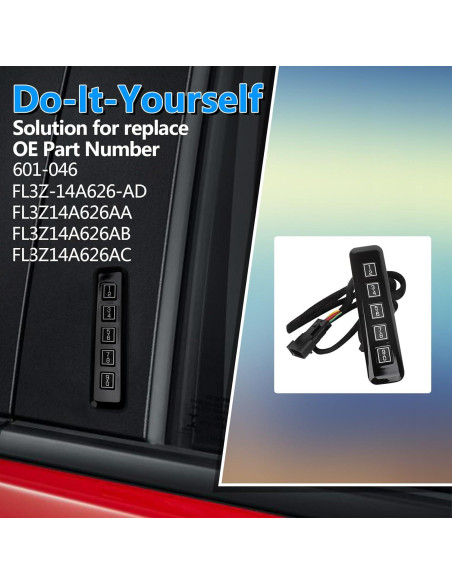 Teclado de Entrada Sin Llave B.ZSSY para Ford F150 2015-2020