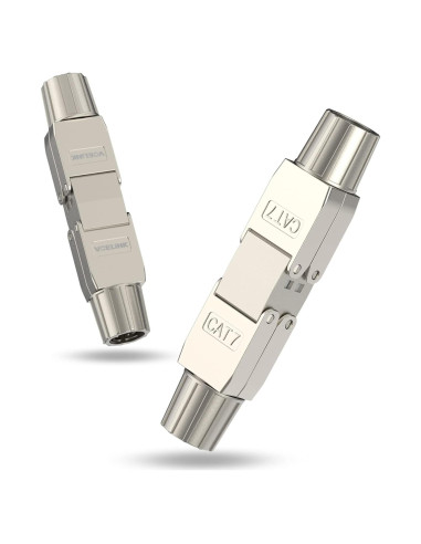 Acoplador RJ45 VCELINK sin herramientas Cat7 2 paquetes