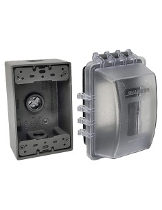 Caja de Salida Exterior 1 Gang Sealproof - Metálica UL Extra Duty