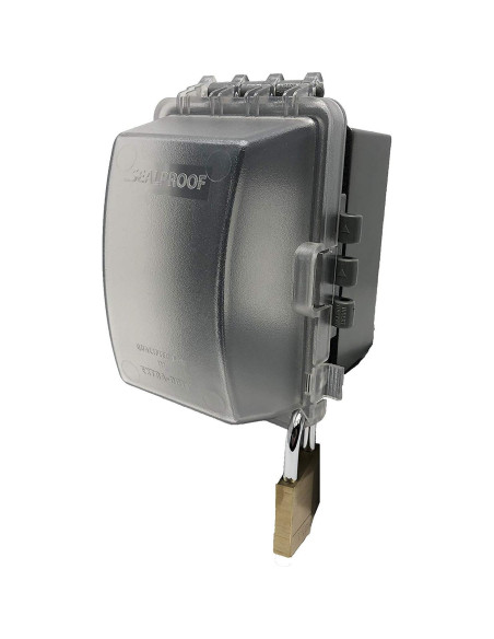 Caja de Salida Exterior 1 Gang Sealproof - Metálica UL Extra Duty