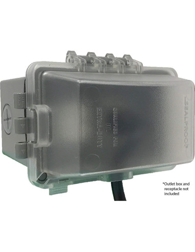 Caja de Salida Exterior 1 Gang Sealproof - Metálica UL Extra Duty