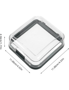 Cubierta de Enchufe Impermeable Veemoon 11x4.5cm Plegable 2