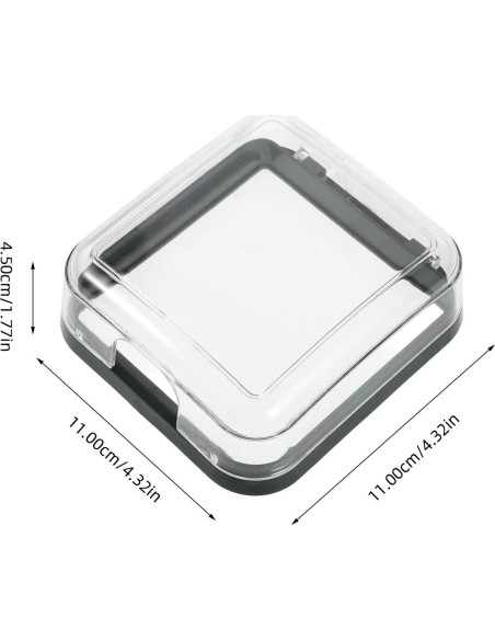 Cubierta de Enchufe Impermeable Veemoon 11x4.5cm Plegable