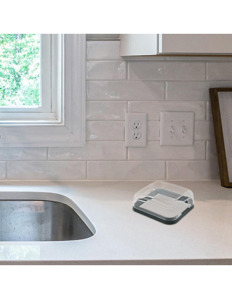 Cubierta de Enchufe Impermeable Veemoon 11x4.5cm Plegable