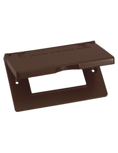 Cubierta GFCI Horizontal Sigma Electric 14249BR a Prueba de Climas