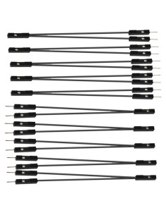 Cables Jumper Dupont 2 Pines 2.54mm TAODAN - 10 Piezas