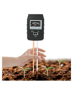 Medidor de Suelo 3-en-1 Altatac - pH, Humedad y Luz