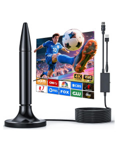 Antena de TV Digital HD iGENJUN con Amplificador 300 km