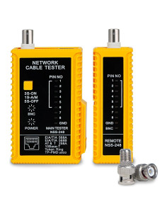 Probador de Cable Coaxial y Ethernet Treedix TRX5-0757R