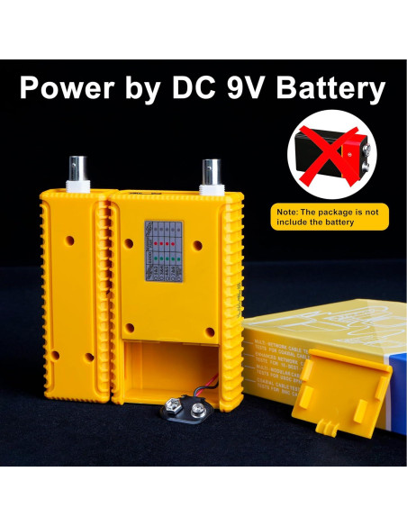 Probador de Cable Coaxial y Ethernet Treedix TRX5-0757R