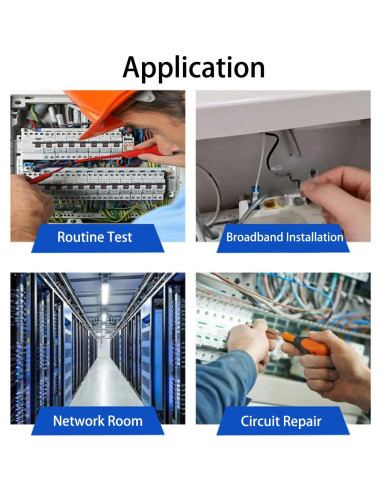Probador de Cable Coaxial y Ethernet Treedix TRX5-0757R