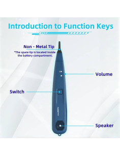 Kit de Generador de Tonos Pro3000 Rowzzi - Sonda y Herramienta 2