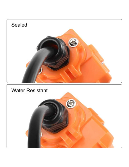 Conector de Cable M16x1.5 uxcell Impermeable Nylon 10pcs