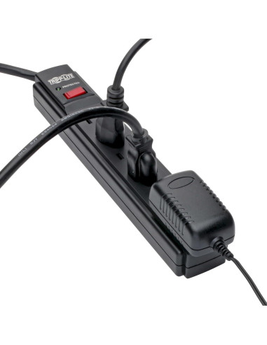 Protector de Sobretensión Tripp Lite TLP606B 6 Salidas 900 Julios