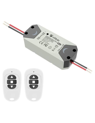 Controlador de Motor Inalámbrico eMylo 12V para Cortinas y Puertas