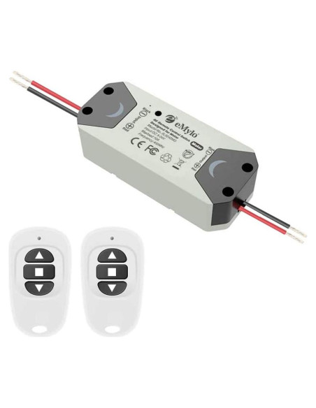 Controlador de Motor Inalámbrico eMylo 12V para Cortinas y Puertas