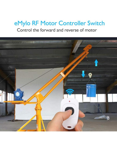 Controlador de Motor Inalámbrico eMylo 12V para Cortinas y Puertas