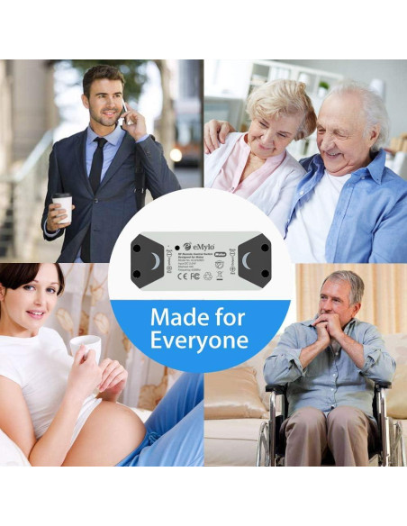 Controlador de Motor Inalámbrico eMylo 12V para Cortinas y Puertas