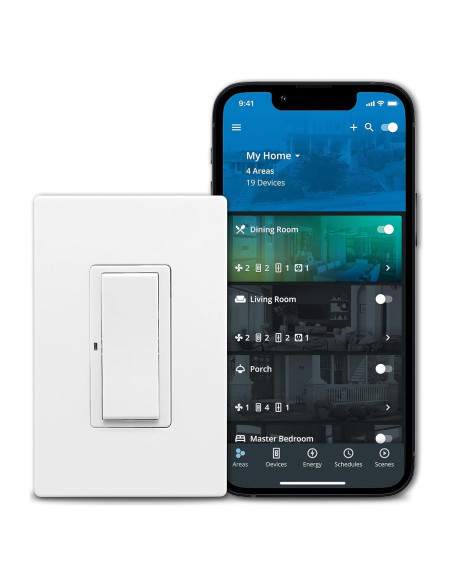 Interruptor Inteligente Wi-Fi Eaton 1800W Control por Voz