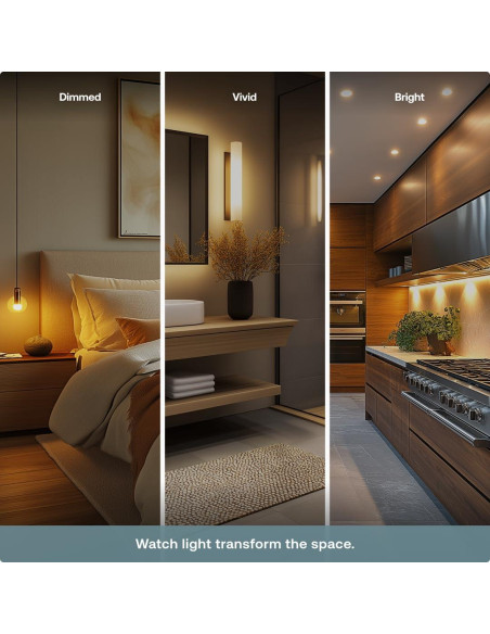 Atenuador Inteligente Remoto Deako, 3-4 Vías, Control por Voz