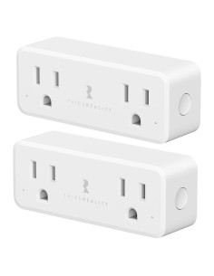 Enchufe Doble Inteligente ThirdReality 2 Paquete Zigbee Control