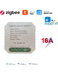 Interruptor Inteligente Zigbee MHCOZY 16A Control por Voz 2