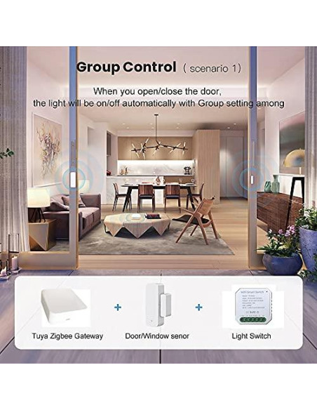 Interruptor Inteligente Zigbee MHCOZY 16A Control por Voz