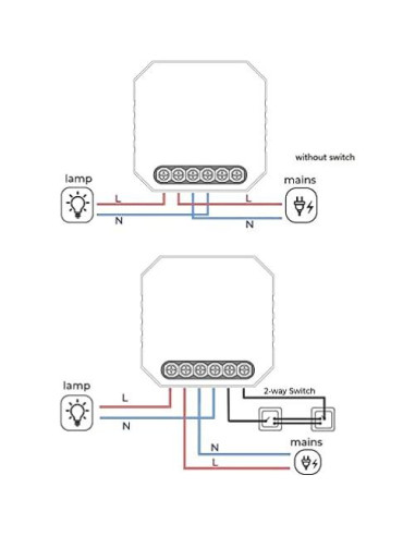 Interruptor Inteligente Zigbee MHCOZY 16A Control por Voz