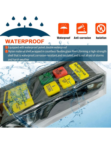 Control Remoto Inalámbrico 2 en 1 Senotoyar 12V para Grúas