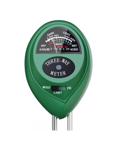 Medidor de Humedad 3 en 1 Dr.meter para Suelo y Luz