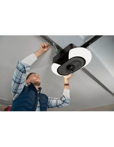 Abridor de Puerta de Garaje Inteligente Chamberlain B6753T - Control por Smartphone, Cámara y LED