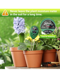 Medidor de Humedad 3 en 1 Dr.meter para Suelo y Luz 2