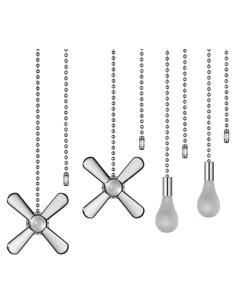 Cadena de Tirar para Ventilador de Techo EIFHYT - 2 Piezas 30 cm
