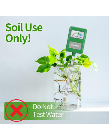 Medidor de Humedad del Suelo Naiades P410 Verde 17.8x3.8cm