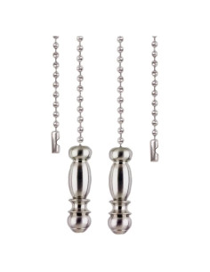 Cadenas de Tirar para Ventiladores de Techo GDQLCNXB 30.48 cm 2 Pcs