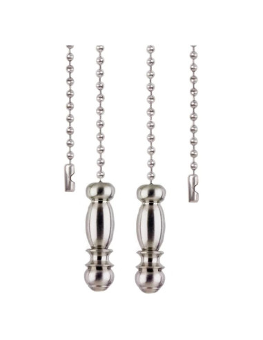 Cadenas de Tirar para Ventiladores de Techo GDQLCNXB 30.48 cm 2 Pcs