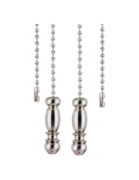 Cadenas de Tirar para Ventiladores de Techo GDQLCNXB 30.48 cm 2 Pcs