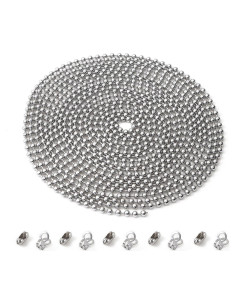 Cadena de Tirar para Ventilador de Techo 304.8 cm Acero Inoxidable