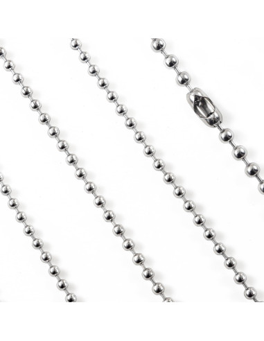 Cadena de Tirar para Ventilador de Techo 304.8 cm Acero Inoxidable