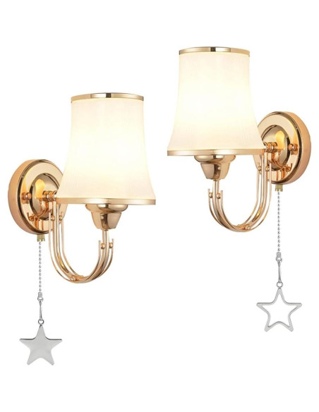 Adornos de Estrella Plateados Swiky - Cadenas de Tirar 2x35cm