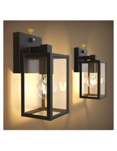 Lámparas de Pared Exterior PARTPHONER Dusk to Dawn 2-Pack