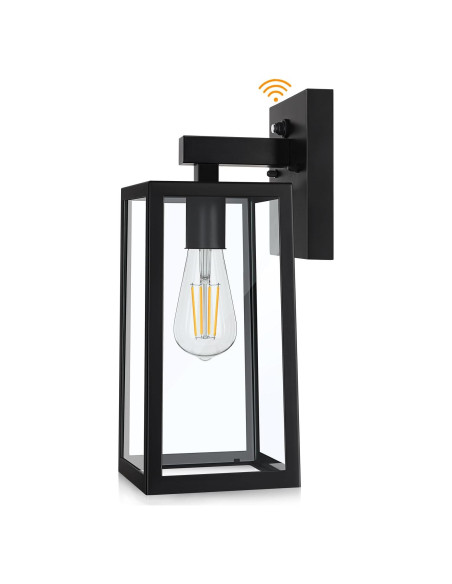 Lámpara de Pared Exterior SHINE HAI con Sensor Dusk to Dawn