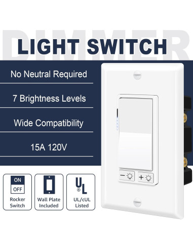 Interruptor Regulador de Luz Greencycle 2 Pack 300W LED/CFL