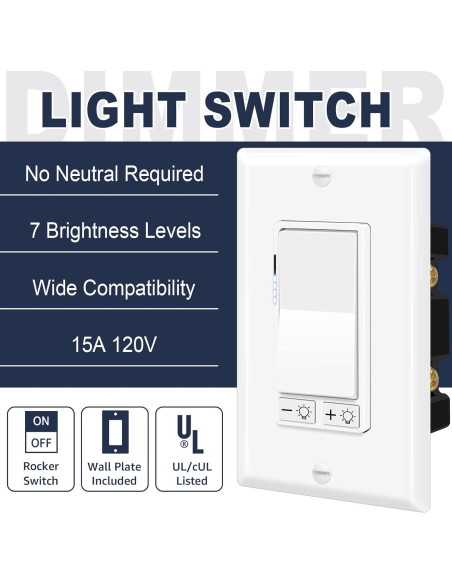 Interruptor Regulador de Luz Greencycle 2 Pack 300W LED/CFL
