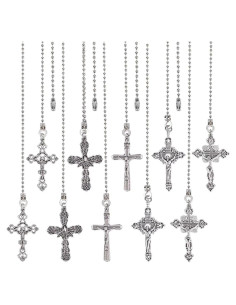 Cadena de Tirar para Ventilador de Techo CRASPIRE 32 cm 10Pcs