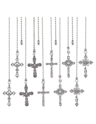 Cadena de Tirar para Ventilador de Techo CRASPIRE 32 cm 10Pcs