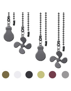 Extensor de Cadena de Tirar para Ventilador de Techo SUR-CIEL 4 Piezas